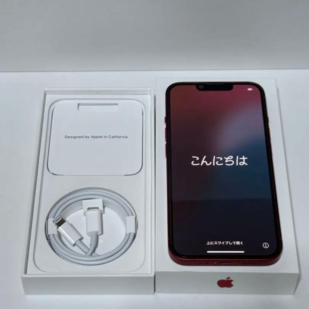 スマートフォン本体 Apple iPhone 13 (PRODUCT(RED)) 256GB
