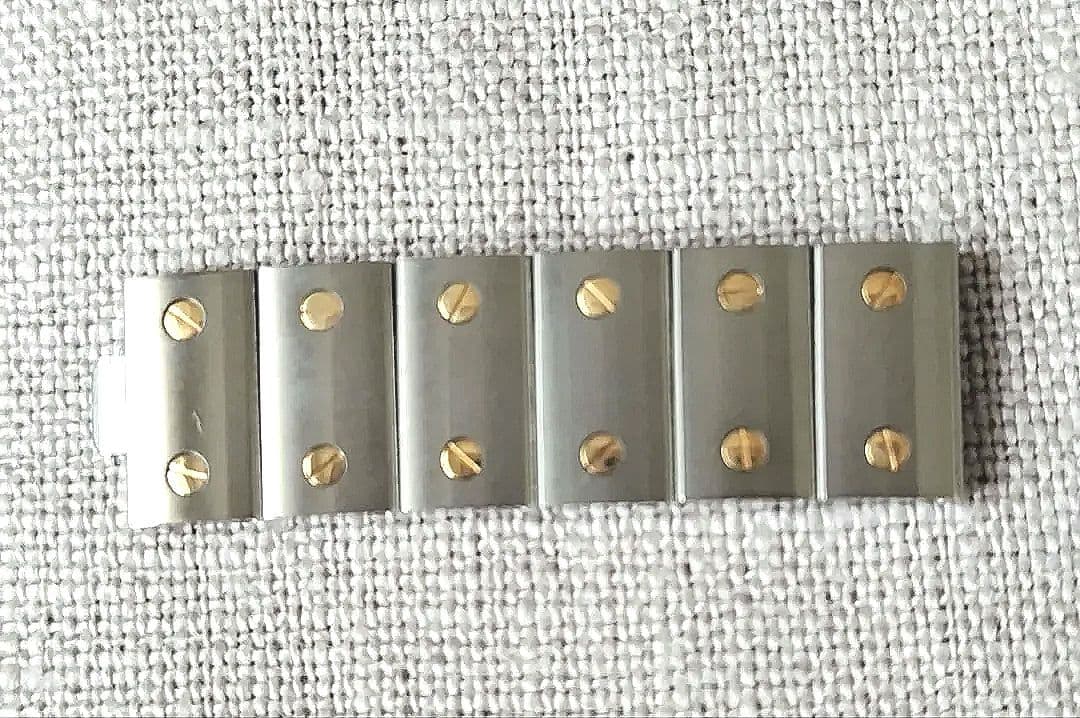 カルティエ　サントス ガルベ 純正コマ　 レディース ＹＧ 6コマ