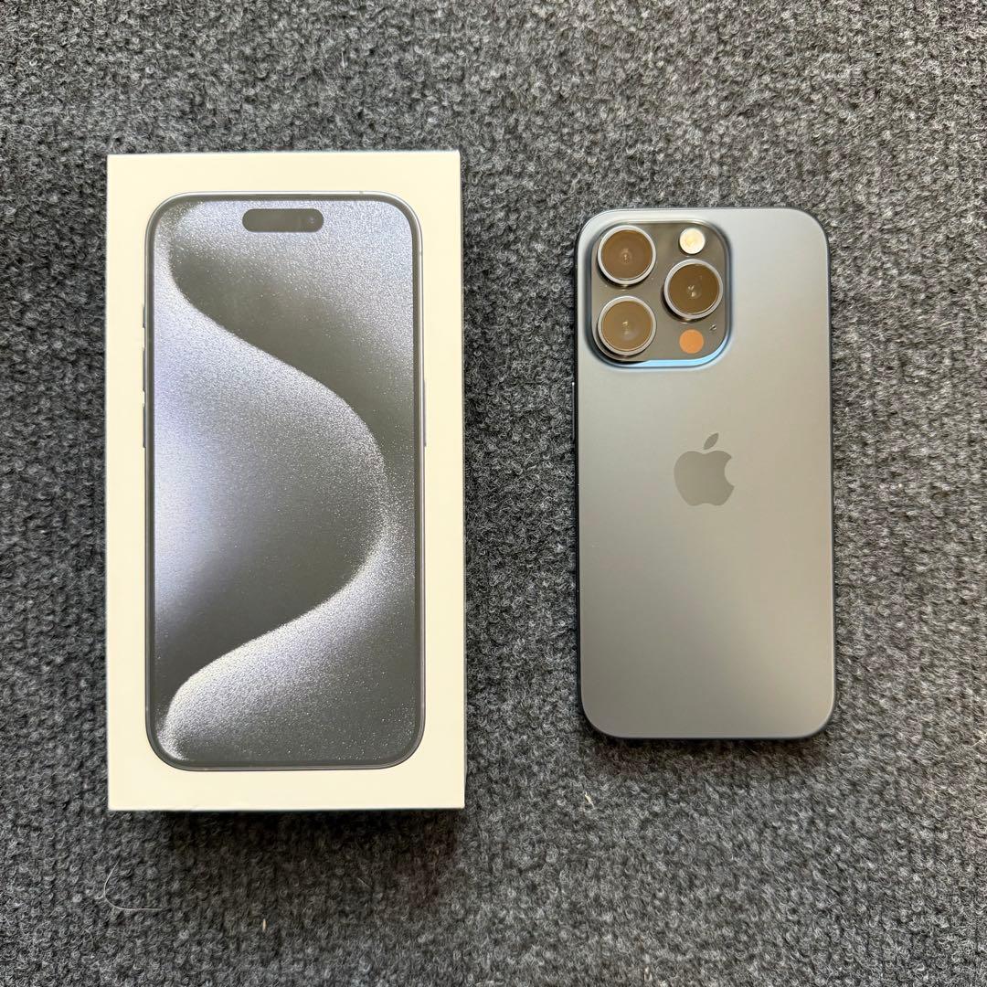 【Liora 様】iPhone 15 Pro 256GB ブルーチタニウム
