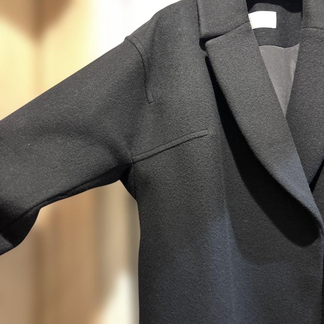 セルフォード　ブラック チェスターコート