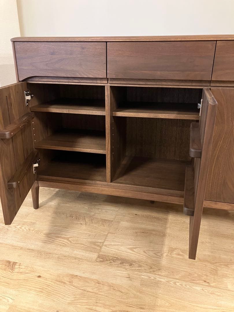 久和屋　ストリーム120サイドボード　ウォールナット　展示品