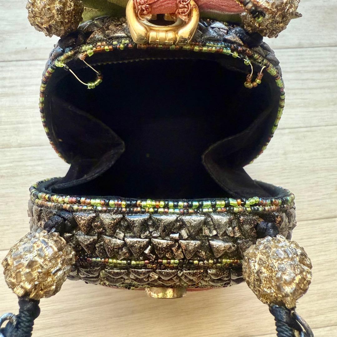 新品未使用 MARY FRANCES メアリーフランシス パーティーバッグ