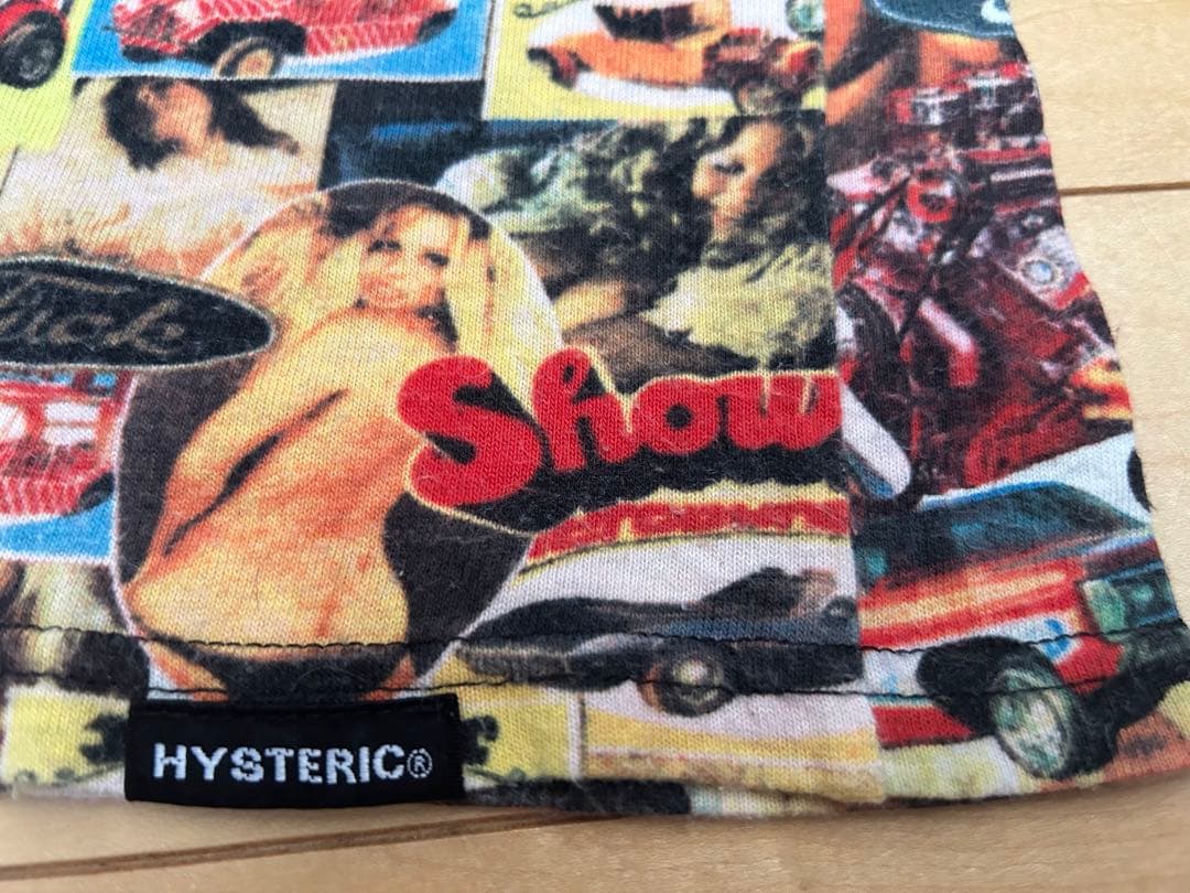 HYSTERIC GLAMOUR コラージュ タンクトップ ガール柄 キャミ