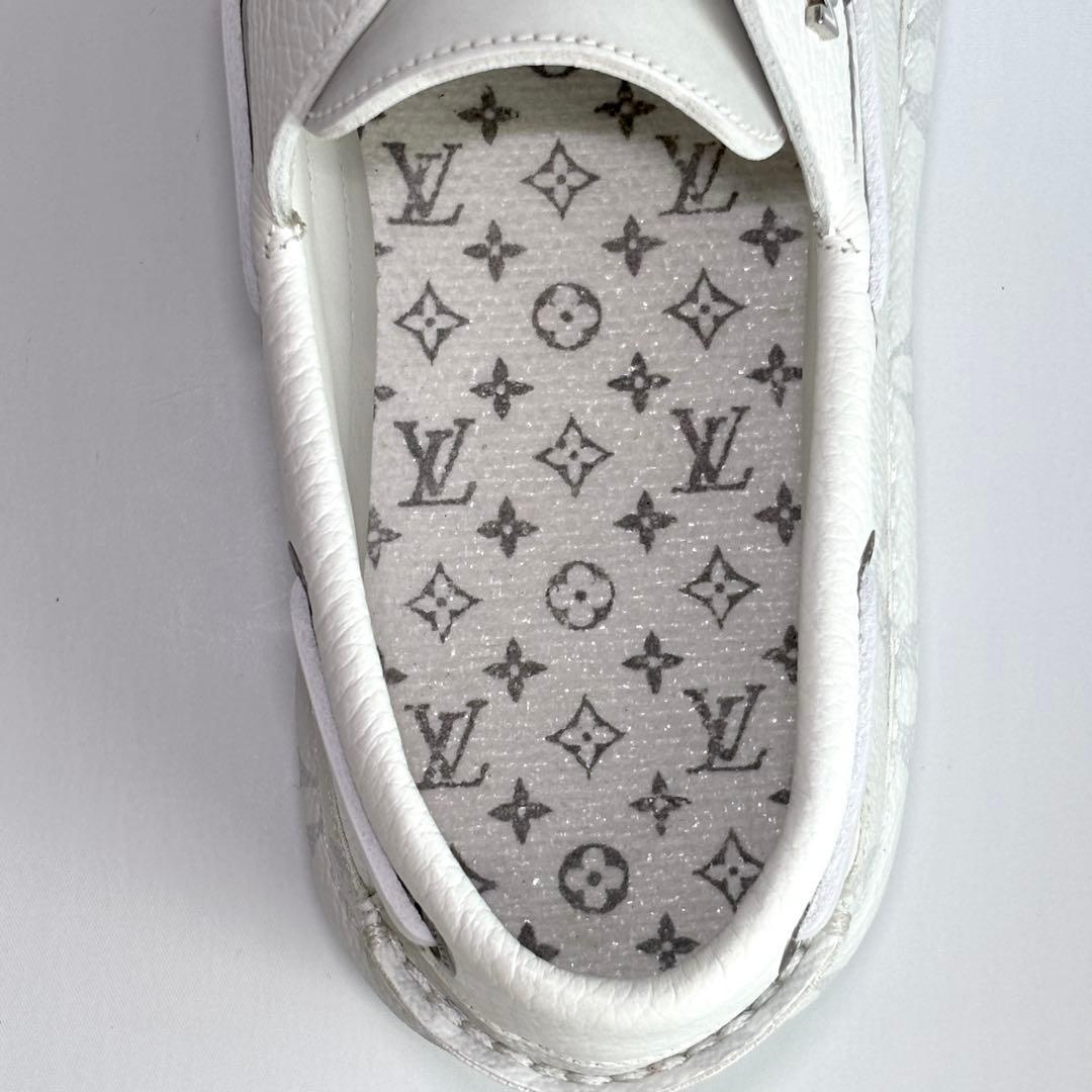 【新品同様】 ルイヴィトン デッキシューズ モノグラム レザー 箱 保存袋付き