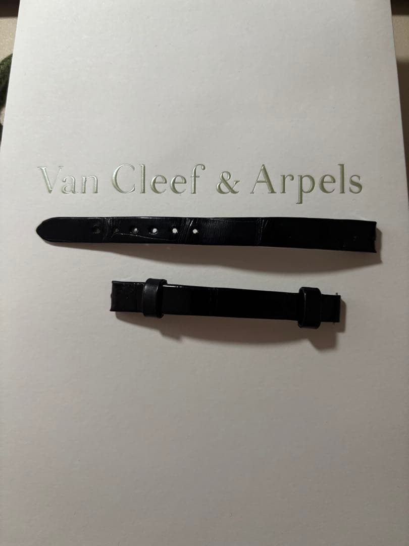 【専用です】Van Cleef & Arpels 時計レザーベルト ブラック