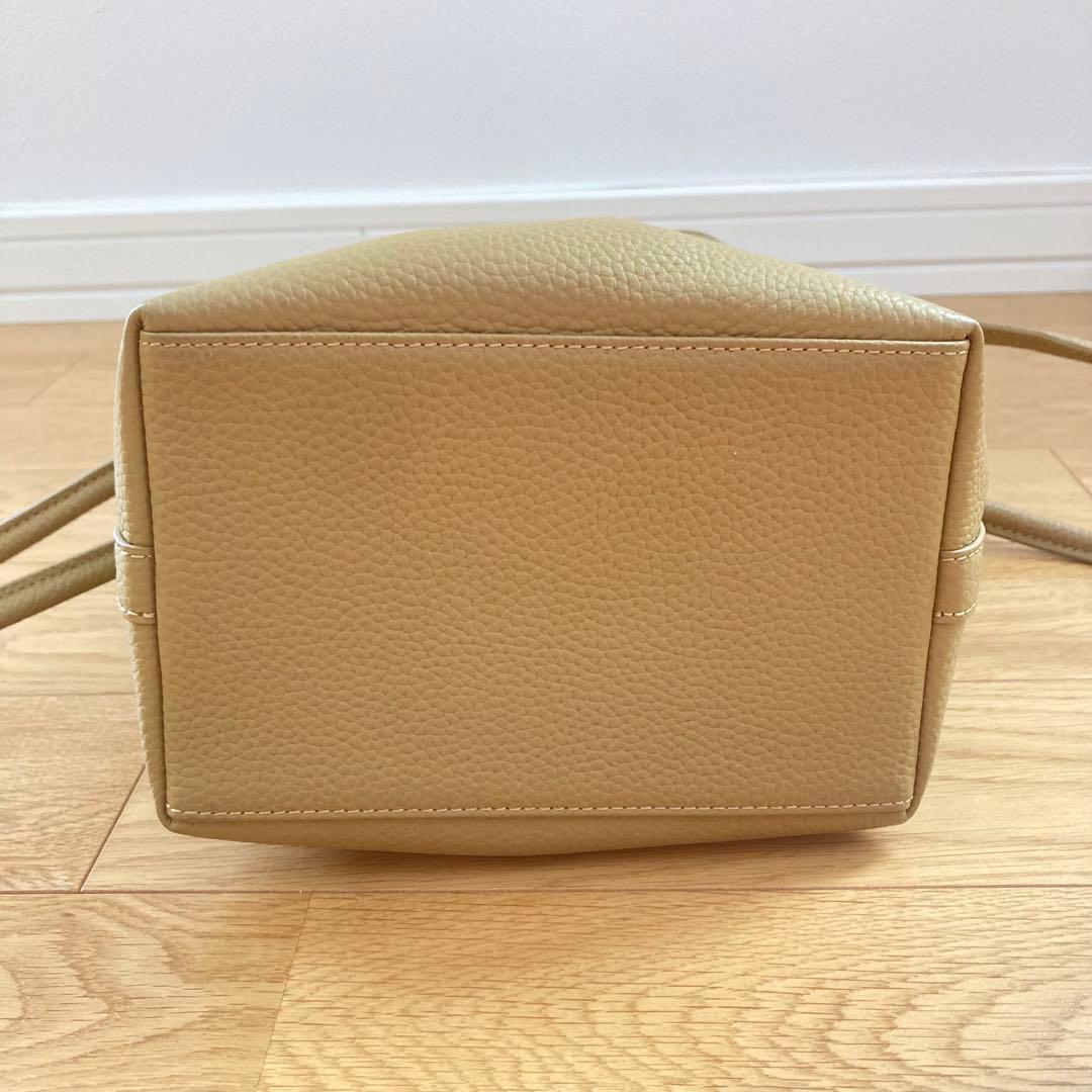 美品 VASIC ヴァジック BOND MINI ボンドミニ ベージュ キャメル