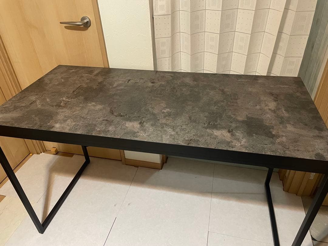 シンプルモダンパソコンデスク幅120cm