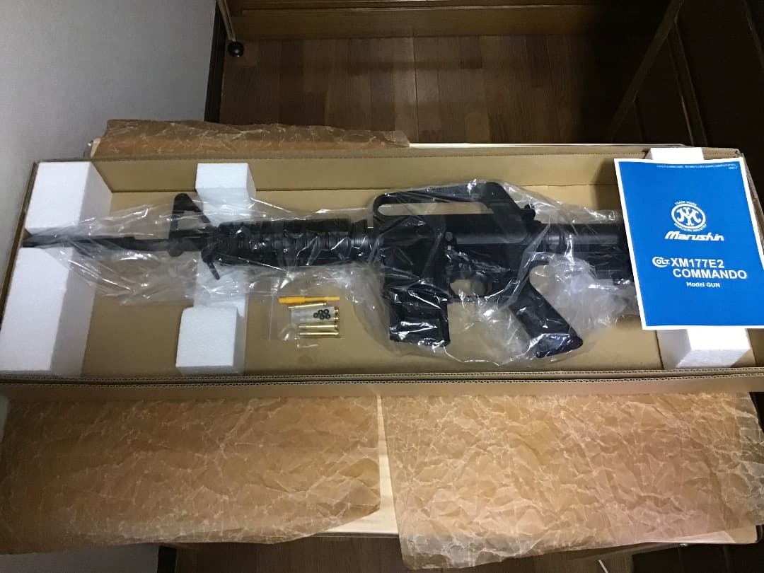 K*認様 合法金属製 ほぼ新品 マルシン COLT XM177E2 モデルガン