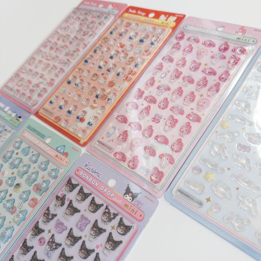 【７枚セット】サンリオ　ボンボンドロップミニ