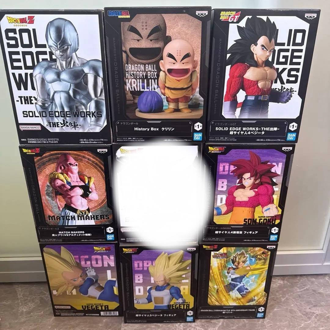 【新品未開封】ドラゴンボールフィギュアまとめ売り9点セットセット