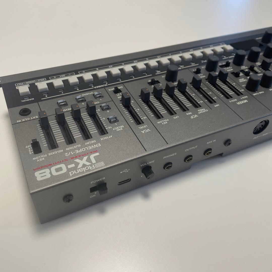 Roland JX-08 シンセサイザー　箱付き