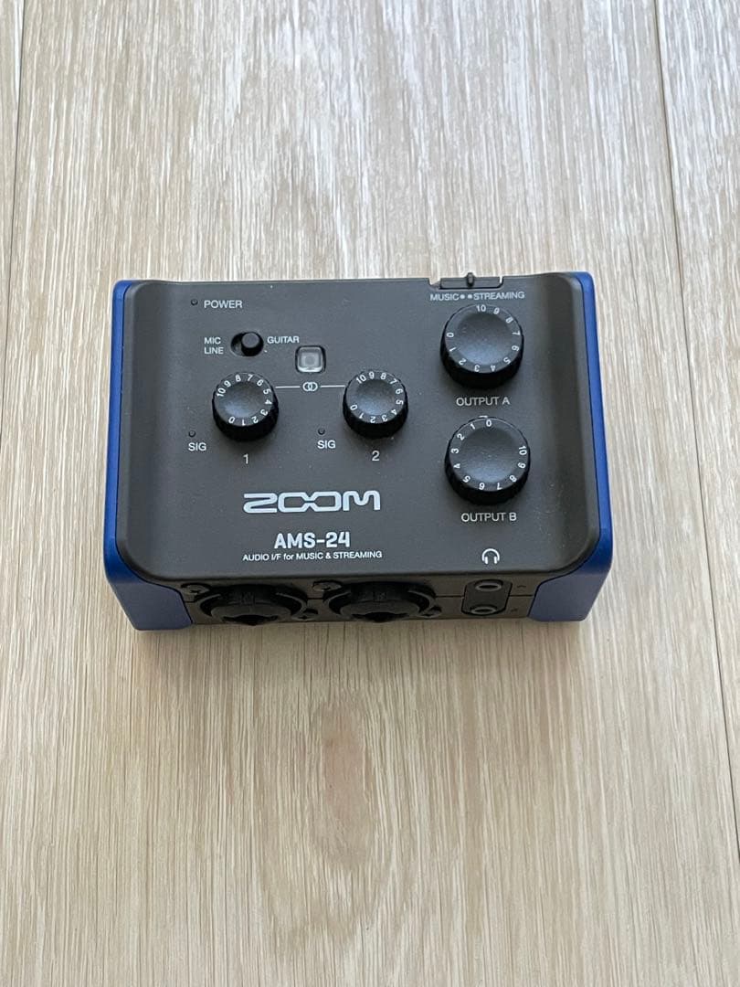 ZOOM AMS-24 オーディオインターフェイス 元箱付