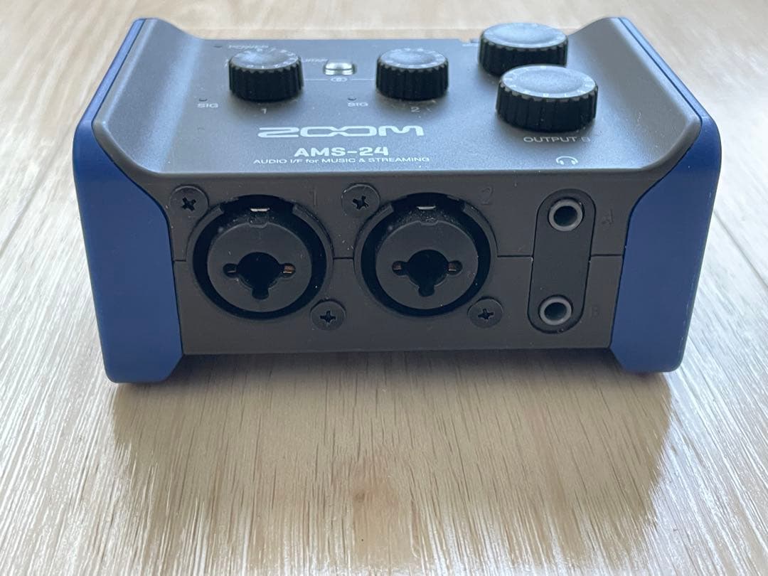 ZOOM AMS-24 オーディオインターフェイス 元箱付