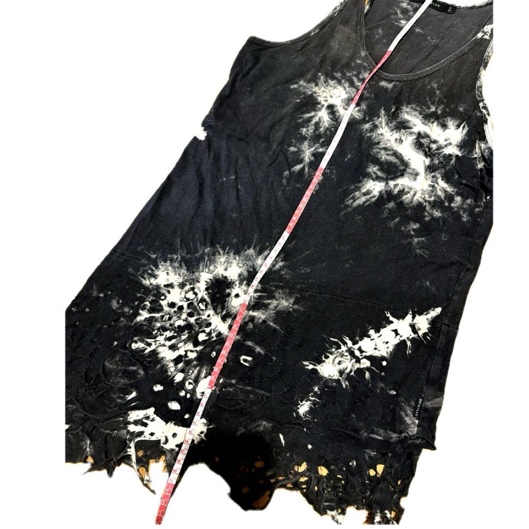 トップス rare 00s civarize tyedye tank top y2k 44