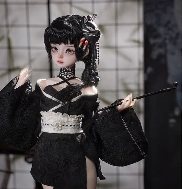 AX122 BJD 1/4 ドール本体 Keiko 球体関節人形 ハンドメイド