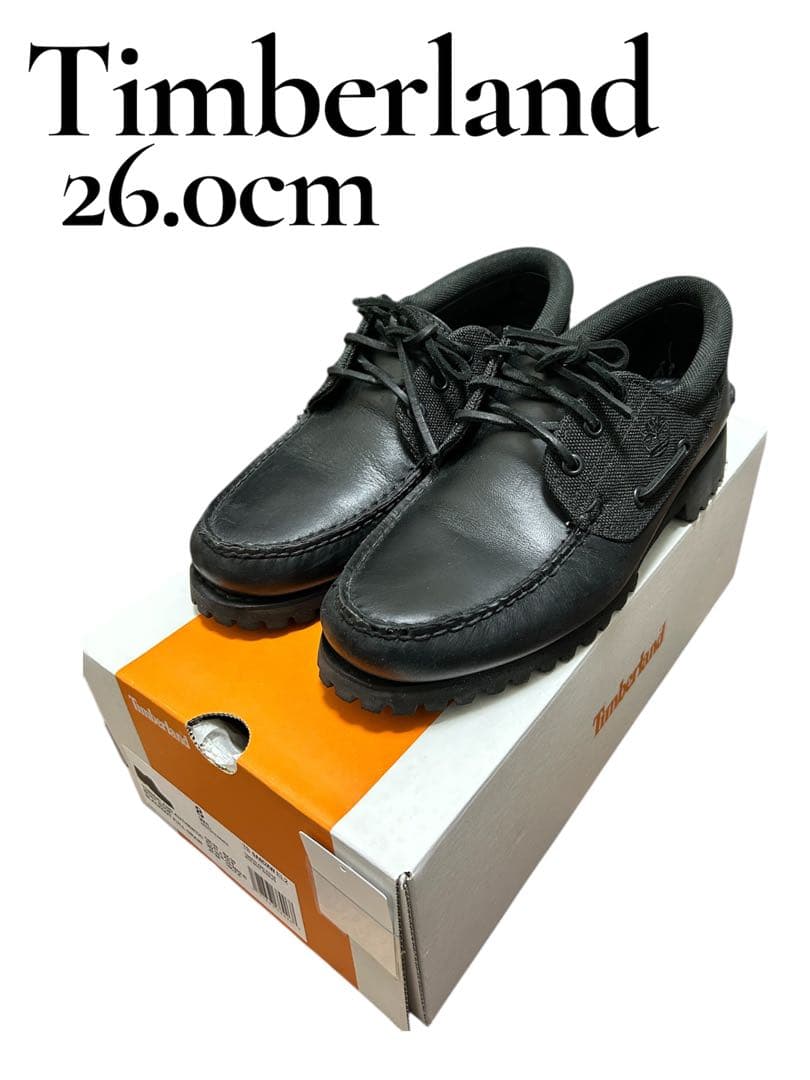 l*l様 Timberland スリーアイ 26.0cm ボートシューズ オール