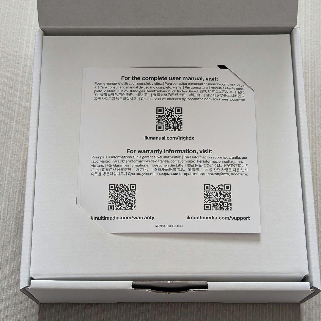 IK Multimedia iRig HD X オーディオインターフェース