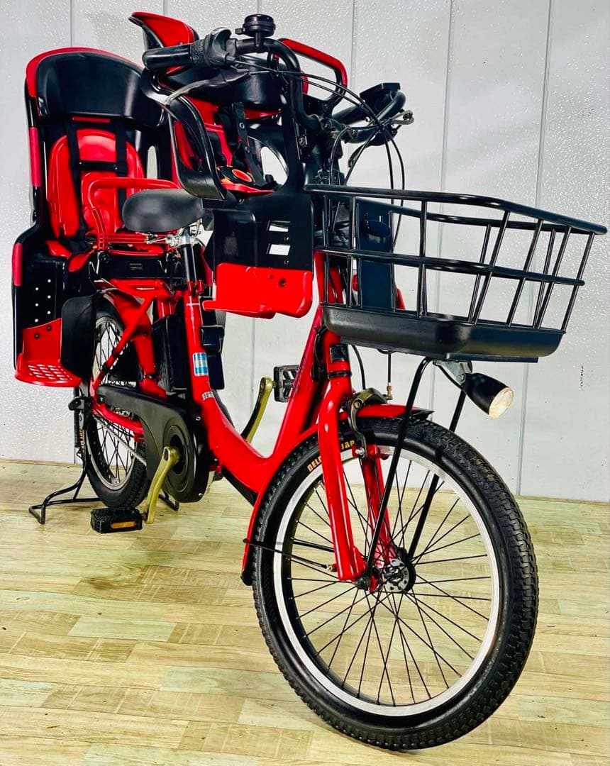 2663パナソニック16アンペア 20インチ子供乗せ電動アシスト自転車