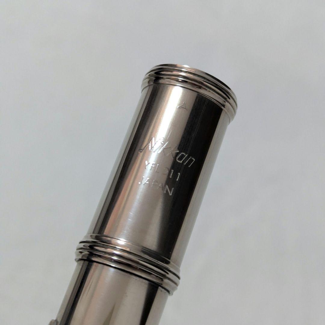 【 Nikkan YFL-211 フルート 】 本体 ケース付き