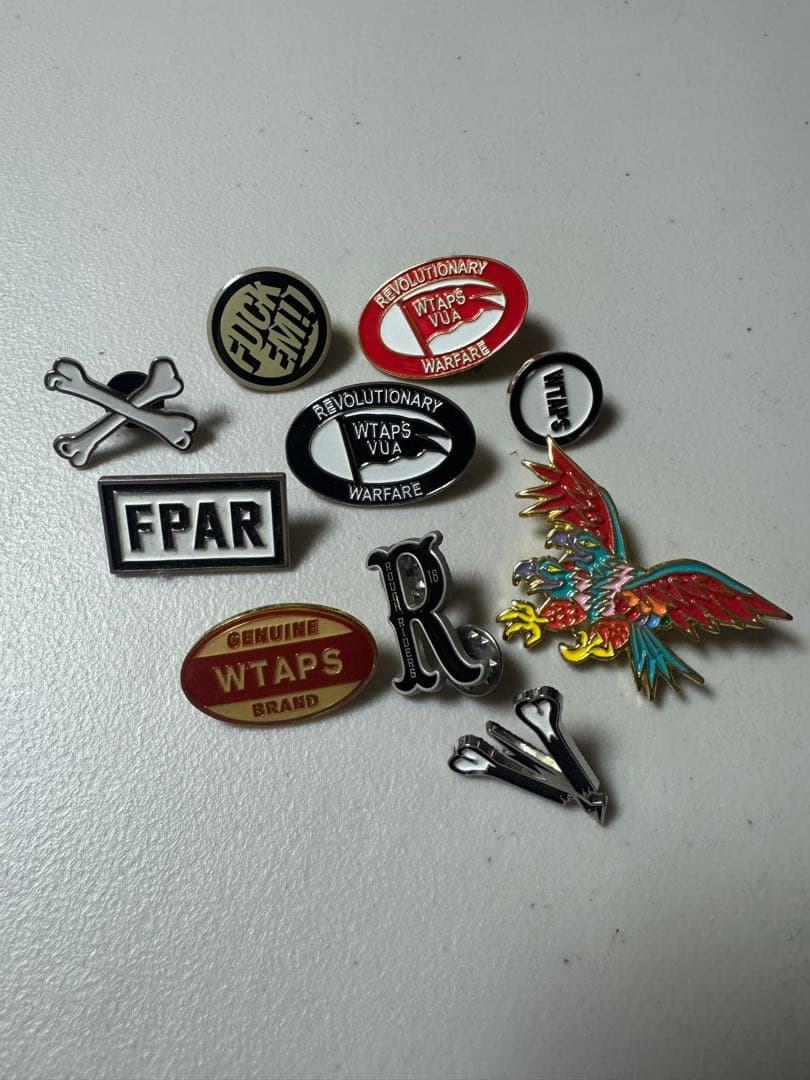 激レア　WTAPS FPAR ピンバッジ 10個セット