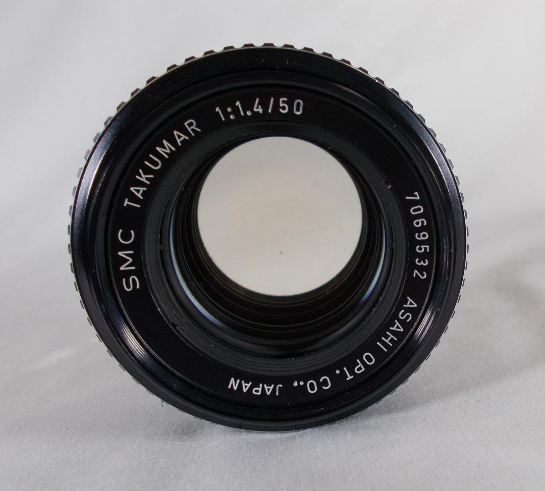 フィルムカメラ 整備済　Pentax SP　+ レンズ f/1.4　F227