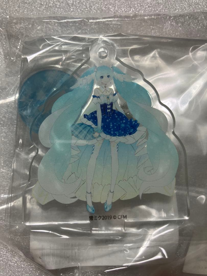 Re:ゼロから始める異世界生活　雪ミク（コラボ）／缶バッジ・アクリルキーホルダー