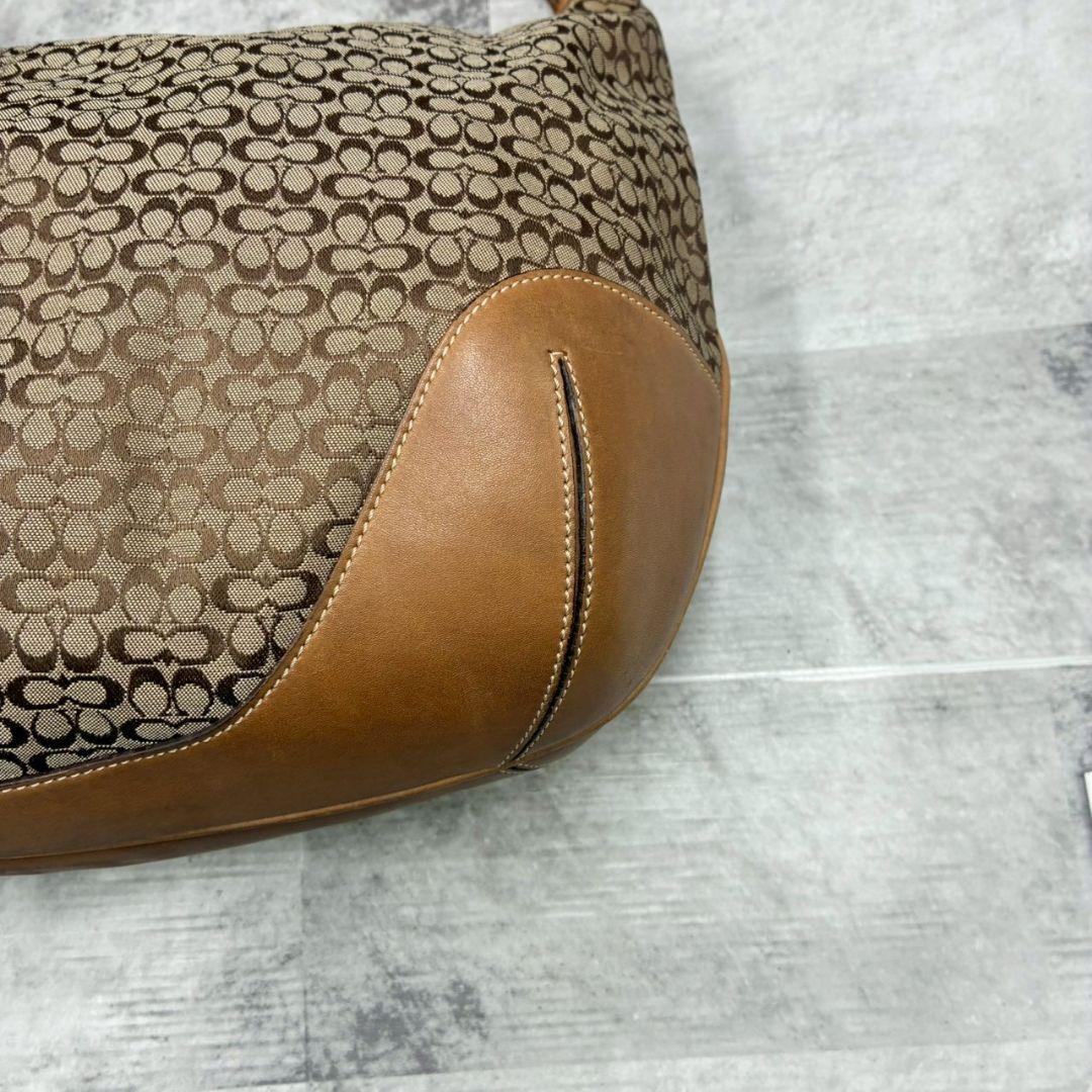 COACH コーチ ワンショルダー ソーホー 肩掛け シグネチャー ハーフムーン