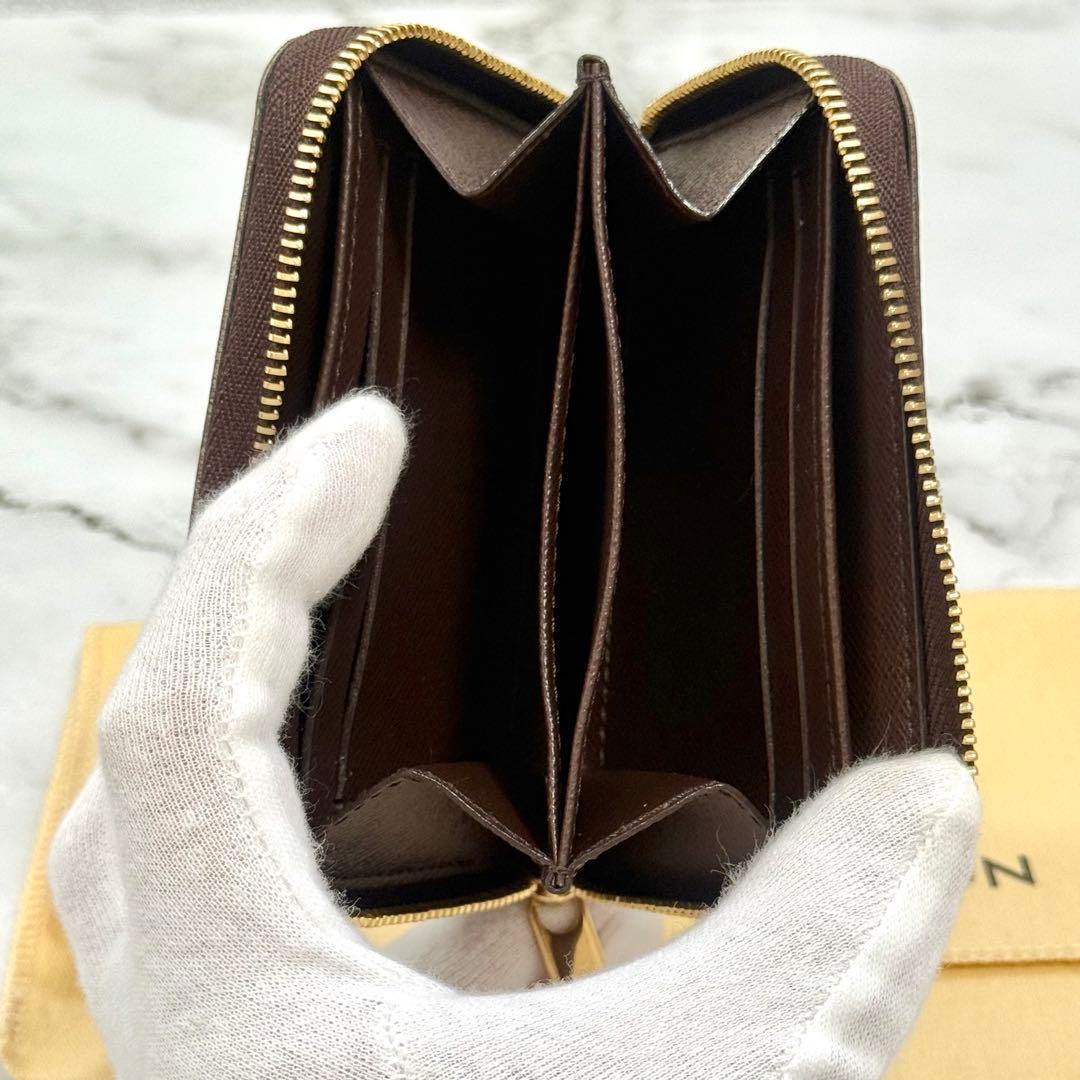 【新品同様】LOUIS VUITTON ヴィトン ダミエ パース 小銭入れ