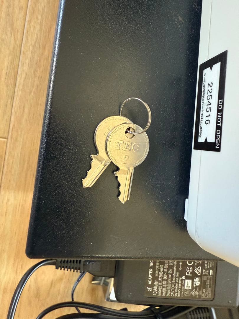 【東芝TEC】 オシャレなブラックレジスターセットQT-20T その他