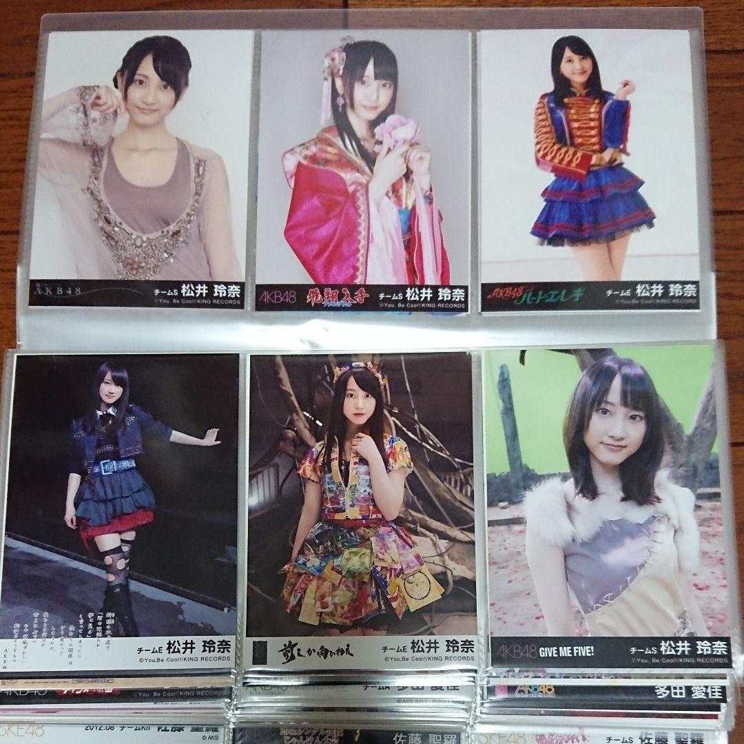 AKB SKE 松井玲奈 生写真