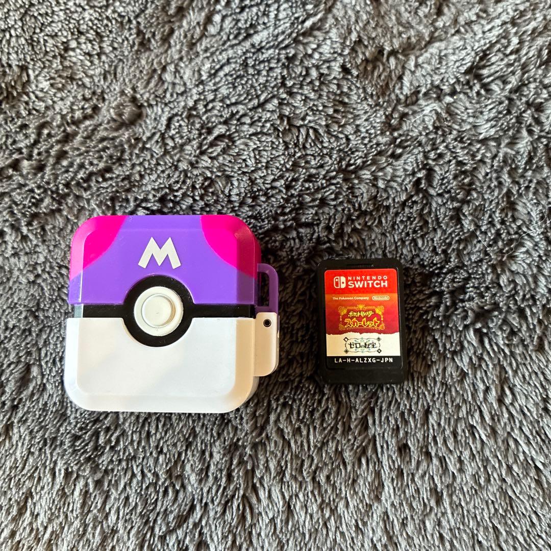 ヘ*)様 ポケットモンスター スカーレットゼロの秘宝 マスターボールケース付き動