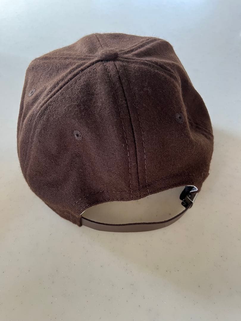 エベッツフィールドフランネルズ　ベースボールキャップ　ウールキャップ　ブラウン
