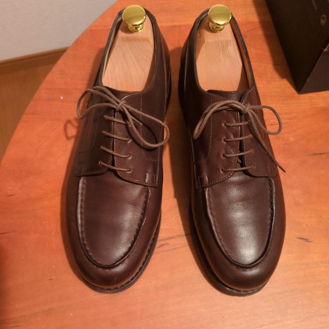 パラブーツ　シャンボード　7F　ダークブラウン