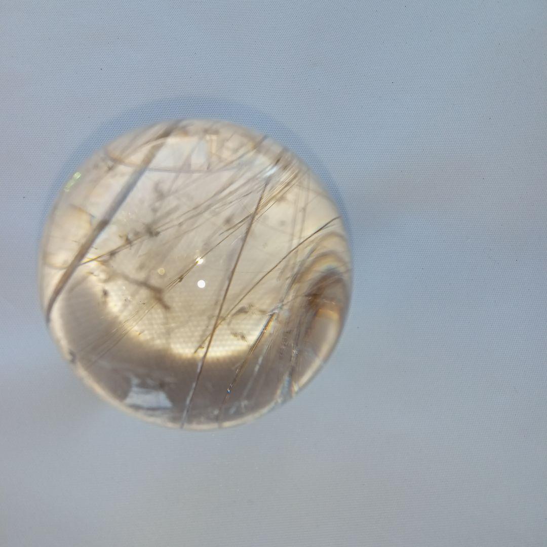 ルチルクオーツ　５センチ玉(4.5〜5)