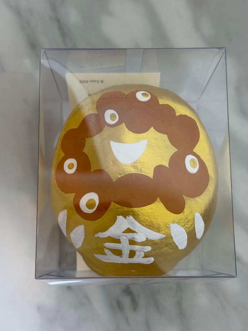 ミャクミャク だるま 万博 金色　金運アップ