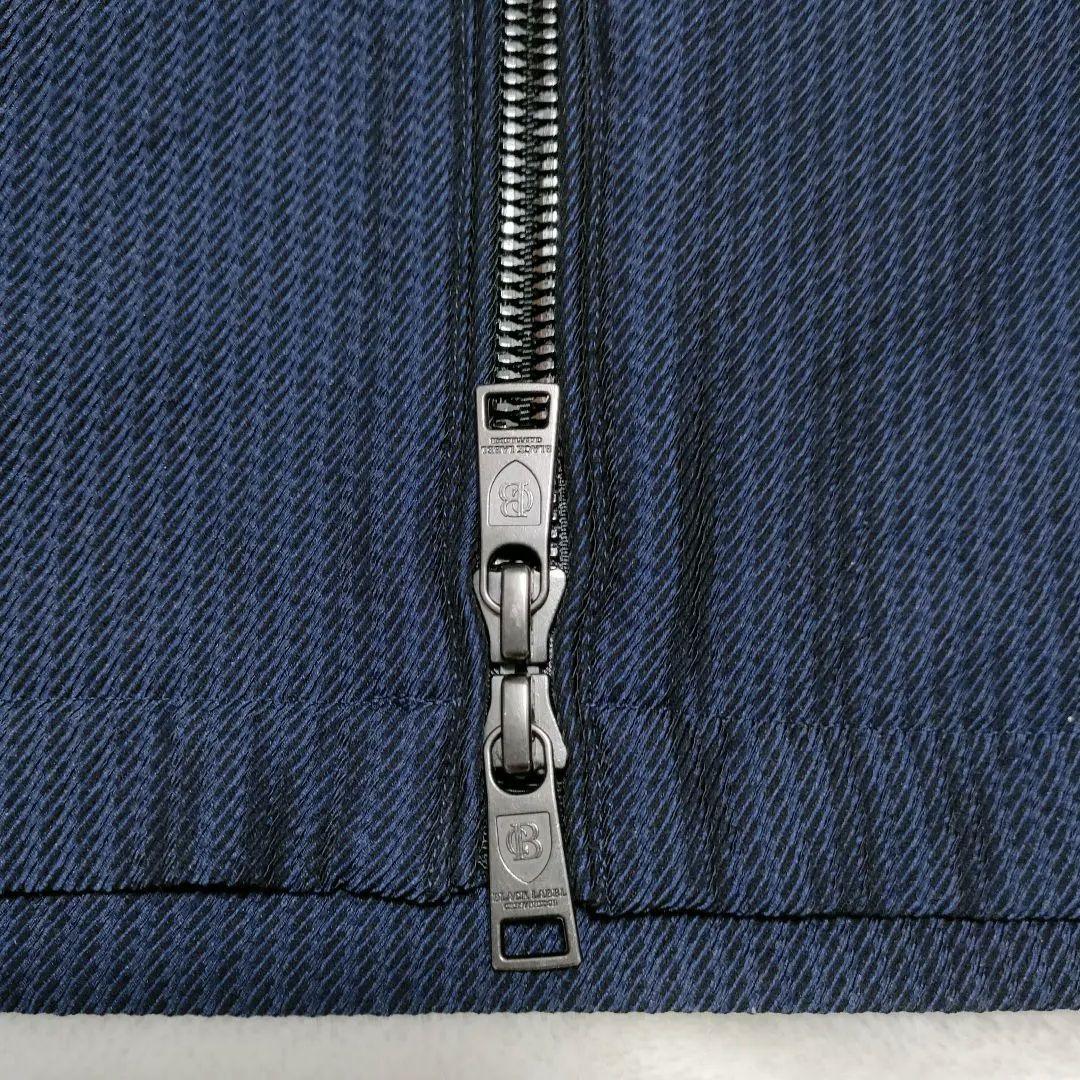 【未使用に近い】ブラックレーベルクレストブリッジ　シアサッカー　パーカー　紺