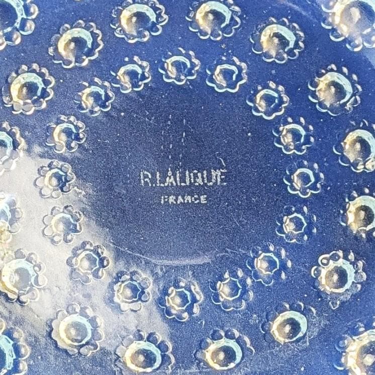 ルネ・ラリック アスター オパルセント大皿 27cm 1935頃 マルシャック