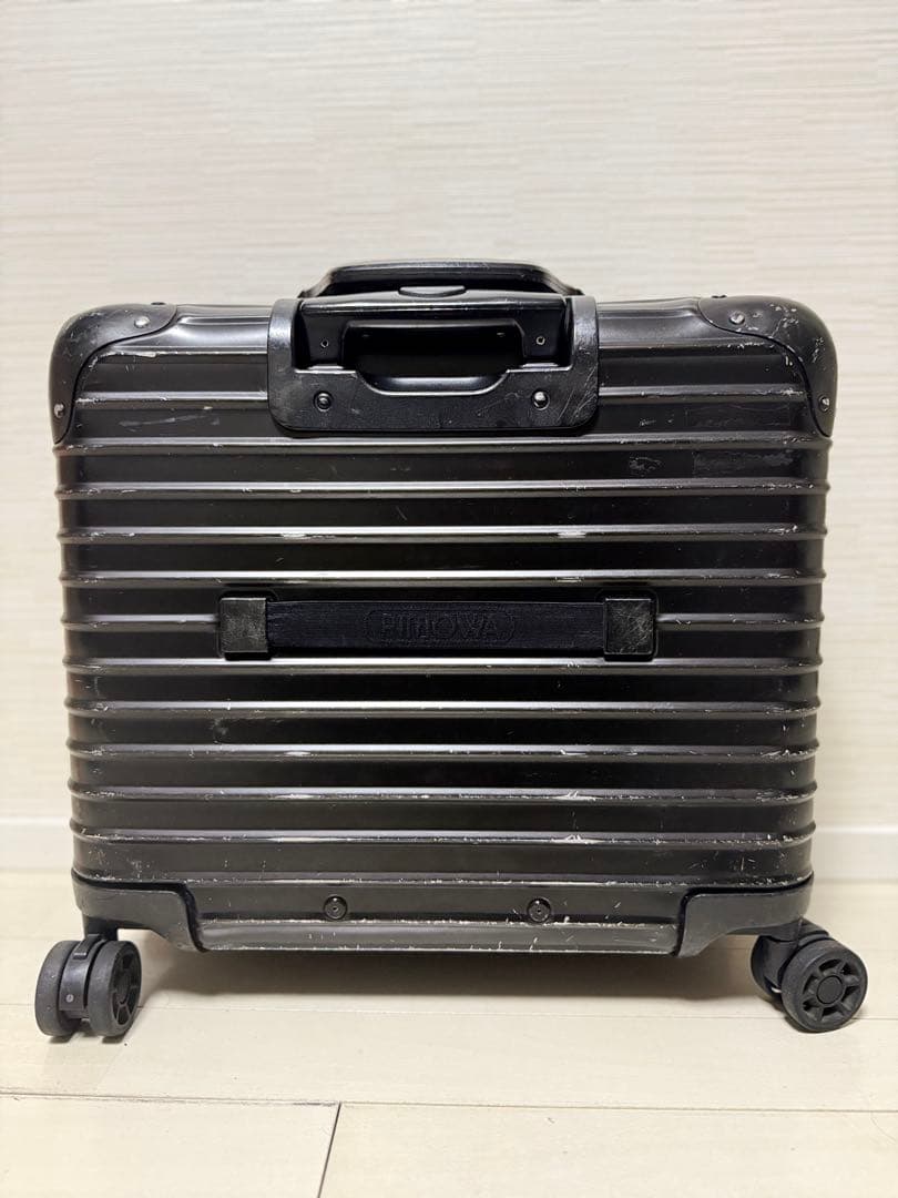 RIMOWA 986.67 トパーズ 旧モデル 黒アルミ 26L 4輪