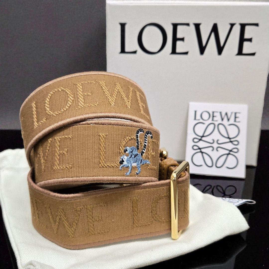 極美品✨ロエベ アナグラム ショルダーストラップ スナフジタ ワオキツネザル