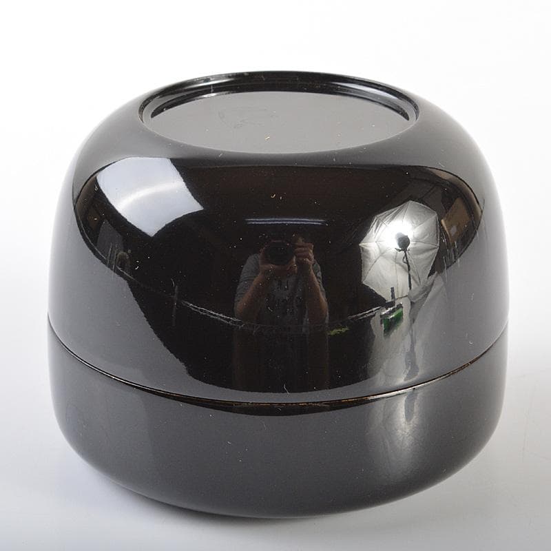 越前蒔絵師　宮田宗景作　玄々斎好写　一粒万倍　徳風棗　平棗　共箱　V　R6894