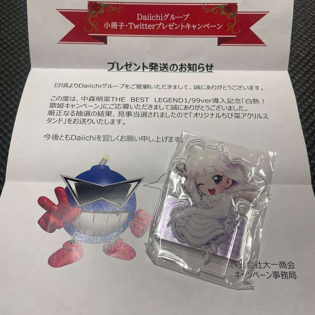 中森明菜　白熱 DESIRE アクリルスタンド　非売品