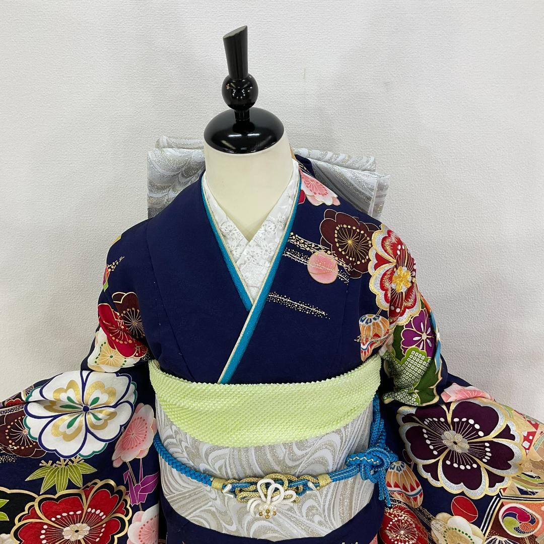 Tonton　帯・小物　白刺繍半衿　コーデ変更ページ