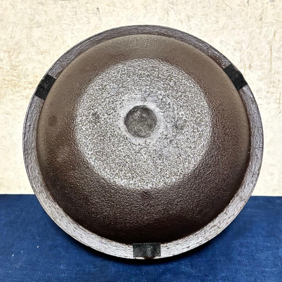 人間国宝高橋敬典/風炉/茶釜 /唐銅鬼面風炉/風炉釜/野々田電熱器/敷板/茶道具