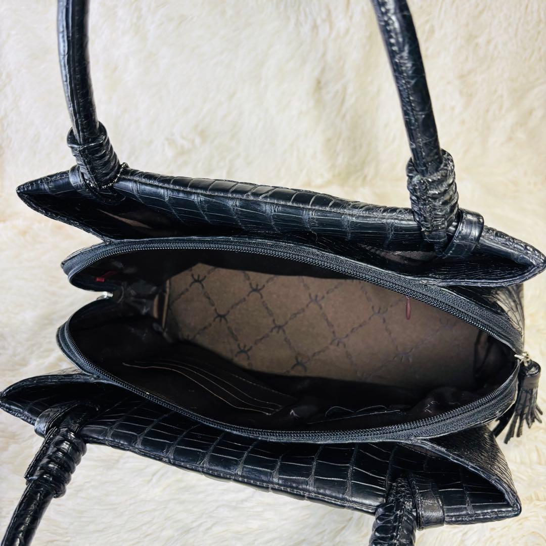 ＪＲＡ excelia クロコダイル バッグ civinile フリンジ ワニ