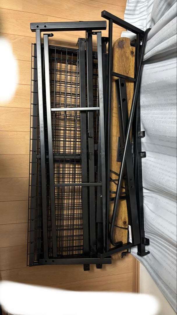 ニトリ　シングル　パイプベッド　バジーナ　C-STN