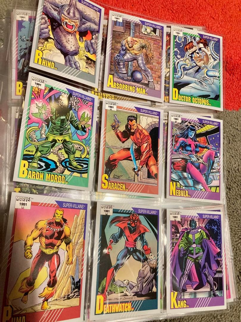 1991 マーベル・ユニバース シリーズ2 レギュラーカード全162種