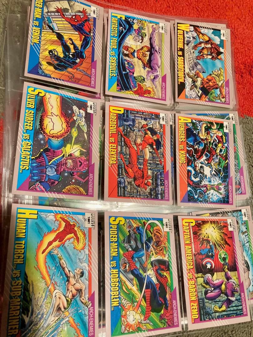 1991 マーベル・ユニバース シリーズ2 レギュラーカード全162種