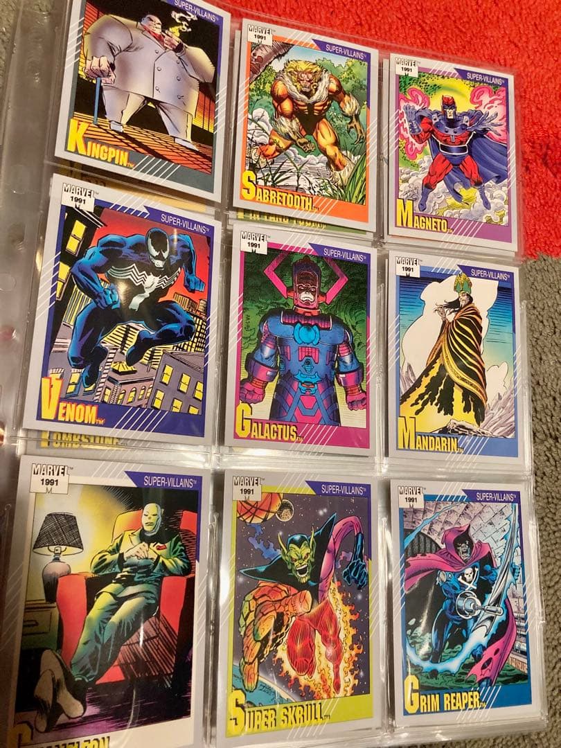 1991 マーベル・ユニバース シリーズ2 レギュラーカード全162種