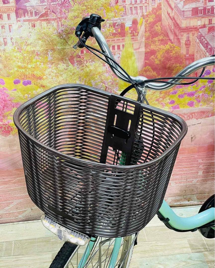 K2901 電動自転車パナソニック ママチャリ 24インチ 8Ah 送料無料