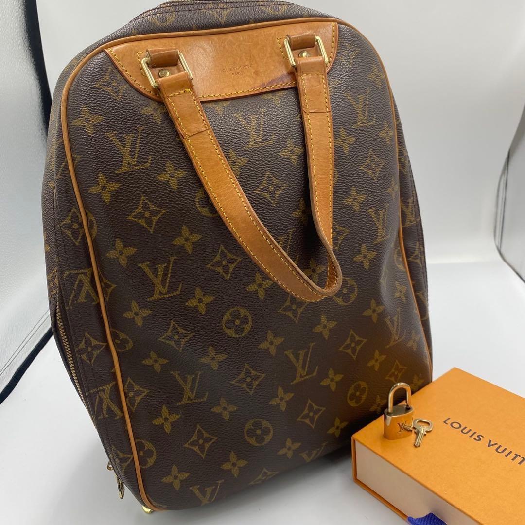 美品　ルイヴィトン　モノグラム エクスキュルシオン ハンドバッグ　A22O